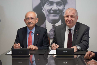 Kılıçdaroğlu ve Özdağ'dan ortak protokol