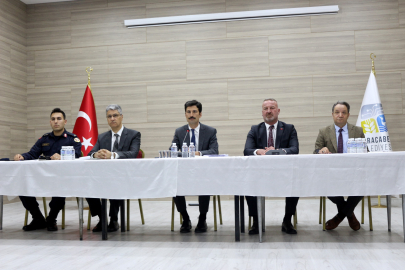 İlk Muhtarlar Toplantısı Kaymakam Kafkas Başkanlığında Yapıldı