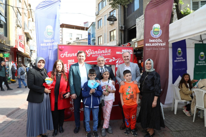 Anneler Günü İnegöl Belediyesi ile renklendi