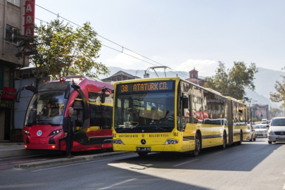 Bursa’da 4 günlük bayram boyunca ulaşım ücretsiz