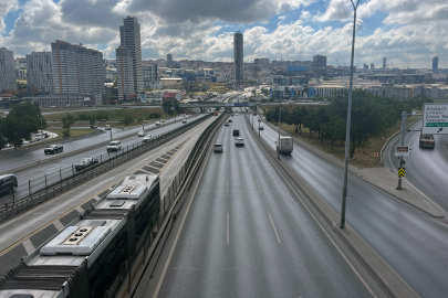 Bayram tatilinin ilk günü İstanbul'da trafik boş kaldı