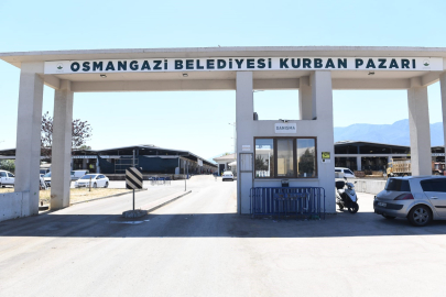 Osmangazi’de kurban pazarları temizlendi