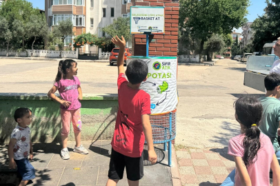 Karacabey'de geri dönüşüme eğlenceli destek