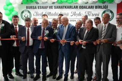 Yenilenen BESOB Sicil Müdürlüğü hizmete açıldı