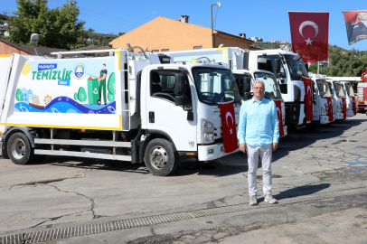 Mudanya’da bir ayda 5 bin ton evsel atık toplandı