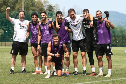 Beşiktaş hazırlık maçından galip ayrıldı