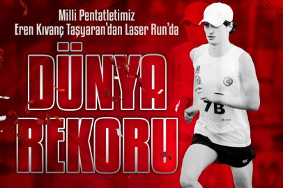 Milli Pentatlet Eren Kıvanç Taşyaran'dan laser runda dünya rekoru