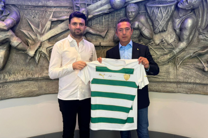 Bursaspor Başkanı Enes Çelik'ten Ali Koç'a ziyaret