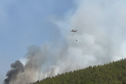 Muğla'daki yangınlara 20 hava aracıyla müdahale ediliyor