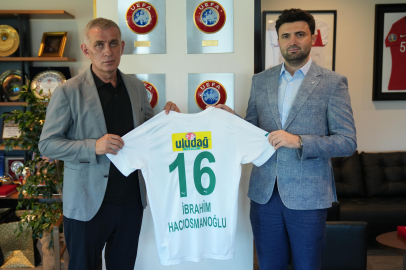 Bursaspor Başkanı Çelik, TFF Başkanı Hacıosmanoğlu’nu ziyaret etti