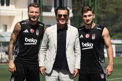  Vincenzo Montella Beşiktaş'ı ziyaret etti