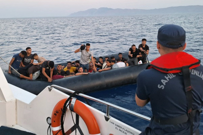 Yunanistan’ın Türk karasularına geri ittiği 31 düzensiz göçmen kurtarıldı