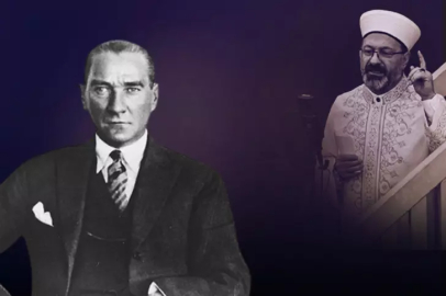 Diyanet İşleri Başkanı Ali Erbaş'tan dikkat çeken 'Atatürk' mesajı!