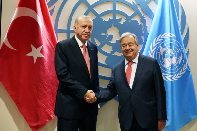 Erdoğan, BM Genel Sekreteri Guterres ile görüştü