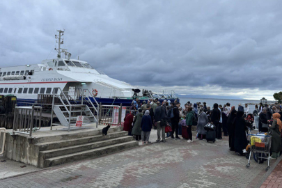 Marmara’da fırtına deniz ulaşımını etkiledi