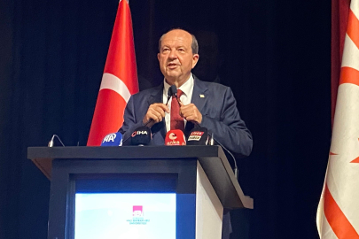 KKTC Cumhurbaşkanı Tatar: “Arkamda Türkiye Cumhuriyeti var”