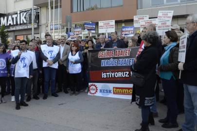 Bursa’da vergide adalet eylemi