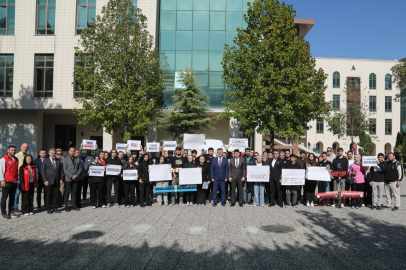 BTÜ öğrencilerinden TUSAŞ'a yapılan terör saldırısına tepki