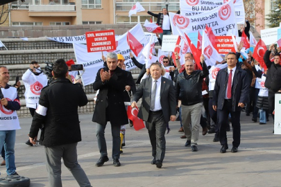 Memur sendikaları eylemde: 4 gün sürecek