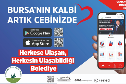 Bursa’nın kalbi artık cebinizde