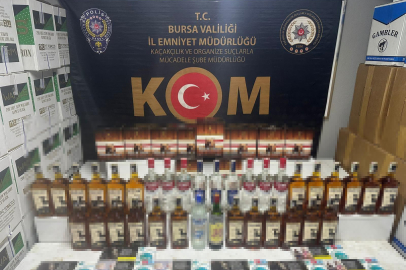 Bursa'da 9.865 litre sahte alkol yakalandı