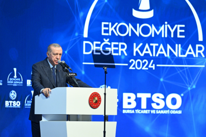 Erdoğan: “BTSO Türkiye Ekonomisine çok önemli katkılar yapıyor”