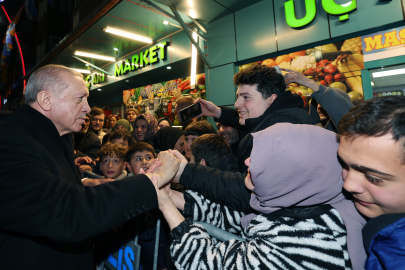 Cumhurbaşkanı Erdoğan, memleketi Rize’de