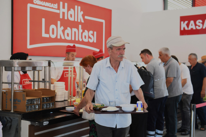 Halk Lokantası’ndan binlerce kişi faydalandı